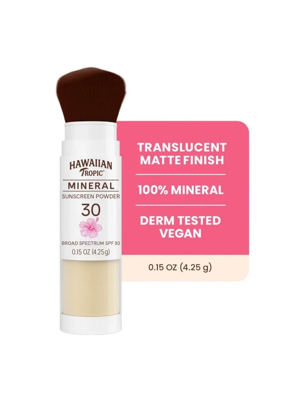 Hawaiian Tropic Mineral Translucent Sunscreen Powder SPF 30